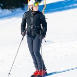 Amalia de Holanda esquiando en Lech