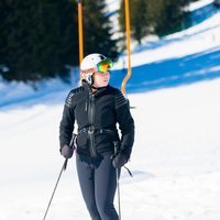 Amalia de Holanda esquiando en Lech