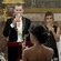 El Rey Felipe y Begoña Gómez bebiendo frente a la Reina Letizia en la cena de gala al Presidente de Perú