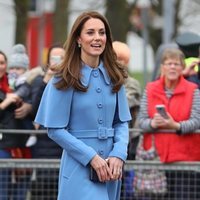 Kate Middleton muy sonriente en Irlanda