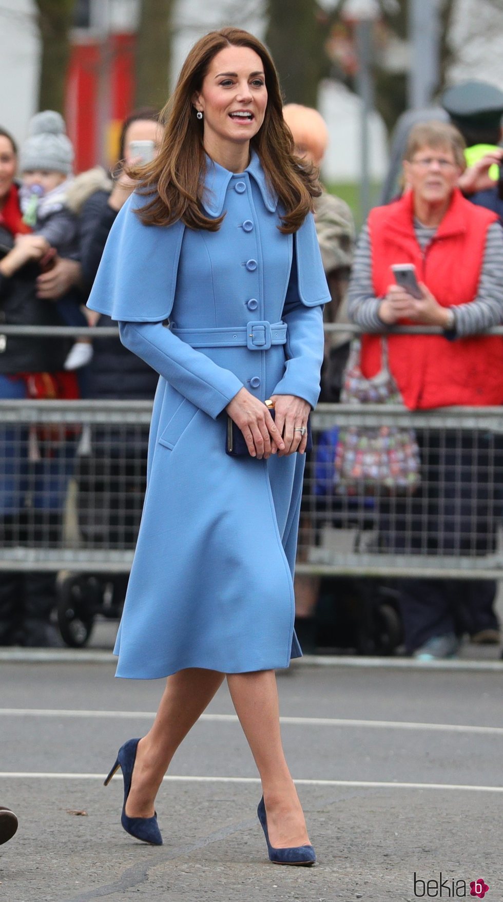 Kate Middleton muy sonriente en Irlanda