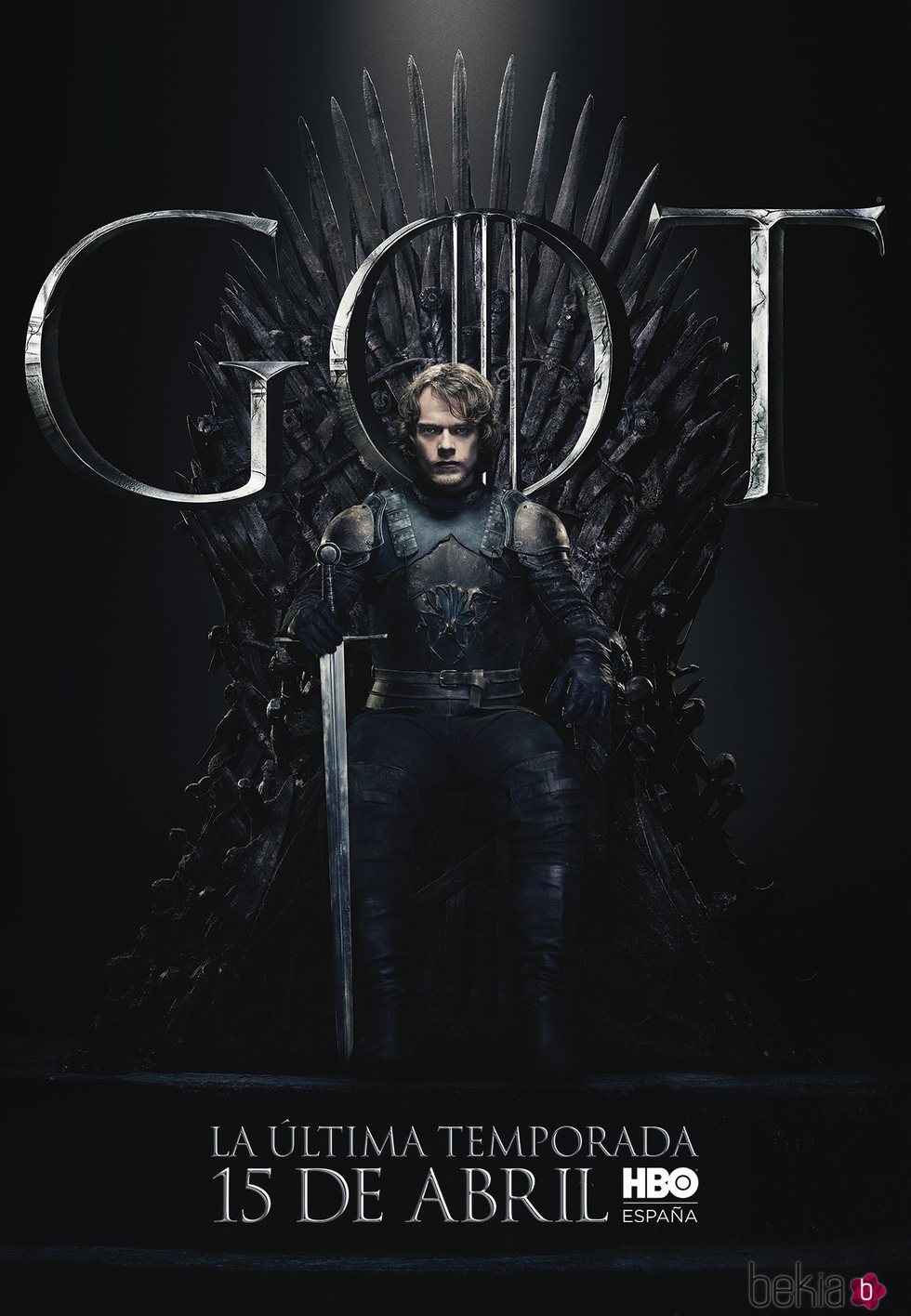 Foto cartel temporada final 'GOT' Theon Greyjoy