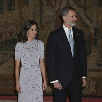 Los Reyes Felipe y Letizia en la cena por la Visita de Estado del Presidente de Perú, Martín Vizcarra