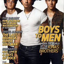 Los Jonas Brothers en la revista Rolling Stone