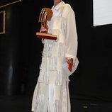 Najwa Nimri con su premio Fotograma de Plata 2018