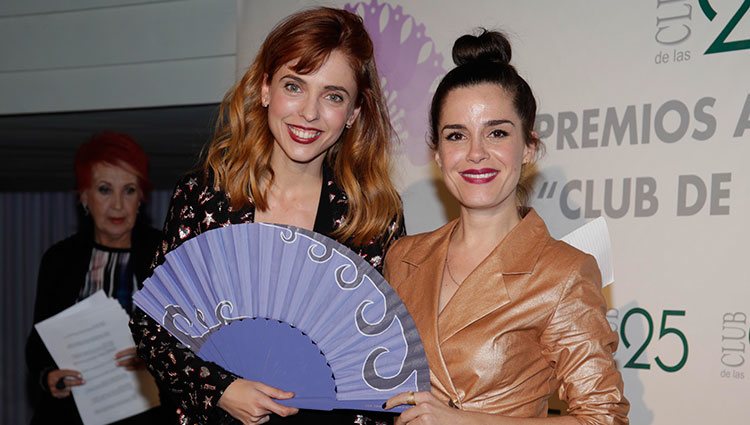 Leticia Dolera y Nuria Gago en la entrega de premios 'Club de las 25'