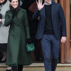 Los Duques de Cambridge en su visita a Blackpool