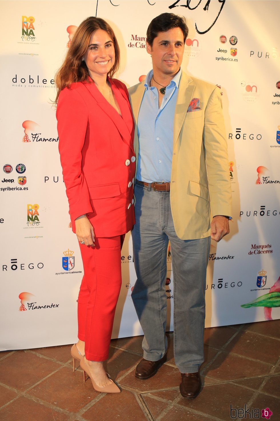 Lourdes Montes y Francisco Rivera en Doñana D'Flamenca 2019