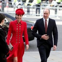 El Príncipe Guillermo y Kate Middleton en el Día de la Commonwealth 2019