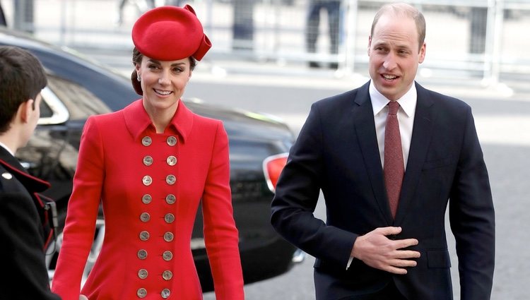 El Príncipe Guillermo y Kate Middleton en el Día de la Commonwealth 2019