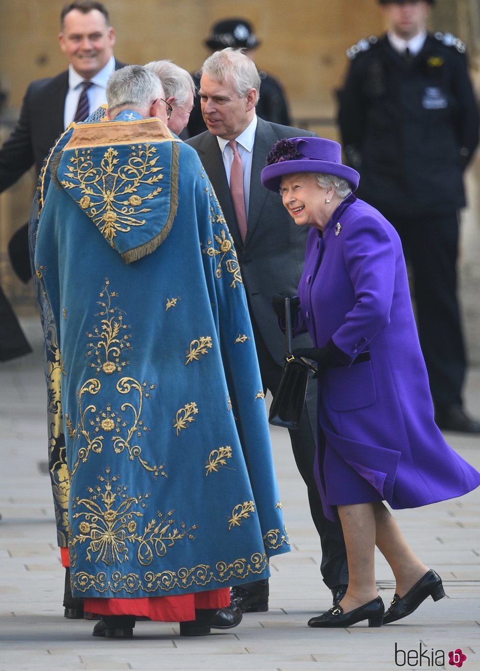 La Reina Isabel y el Duque de York en el Día de la Commonwealth 2019