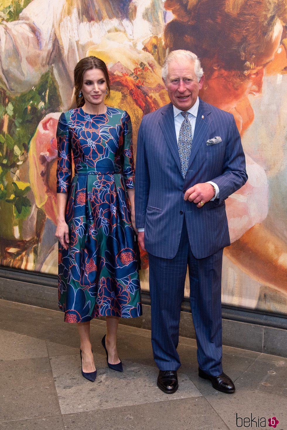 La Reina Letizia y el Príncipe Carlos en la inauguración de la Exposición 'Sorolla: Spanish Master of Light'