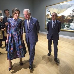 La Reina Letizia y el Príncipe Carlos, muy cómplices en la inauguración de la Exposición 'Sorolla: Spanish Master of Light'