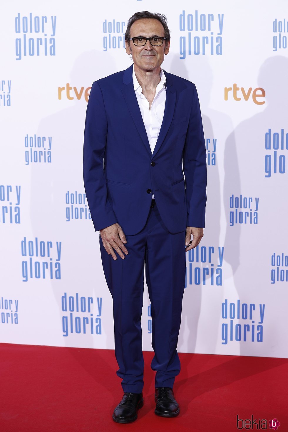 Alberto Iglesias en la alfombra roja de 'Dolor y gloria'