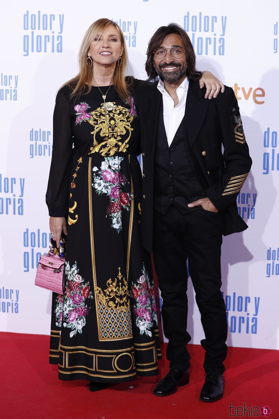 Antonio Carmona y Mariola Orellana en la alfombra roja de 'Dolor y gloria'