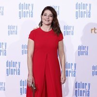 Nora Navas en la alfombra roja de 'Dolor y gloria'