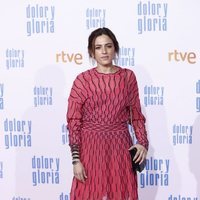 Marina Salas en la alfombra roja de 'Dolor y gloria'
