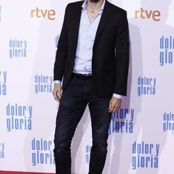Juan Diego Botto en la alfombra roja de 'Dolor y gloria'
