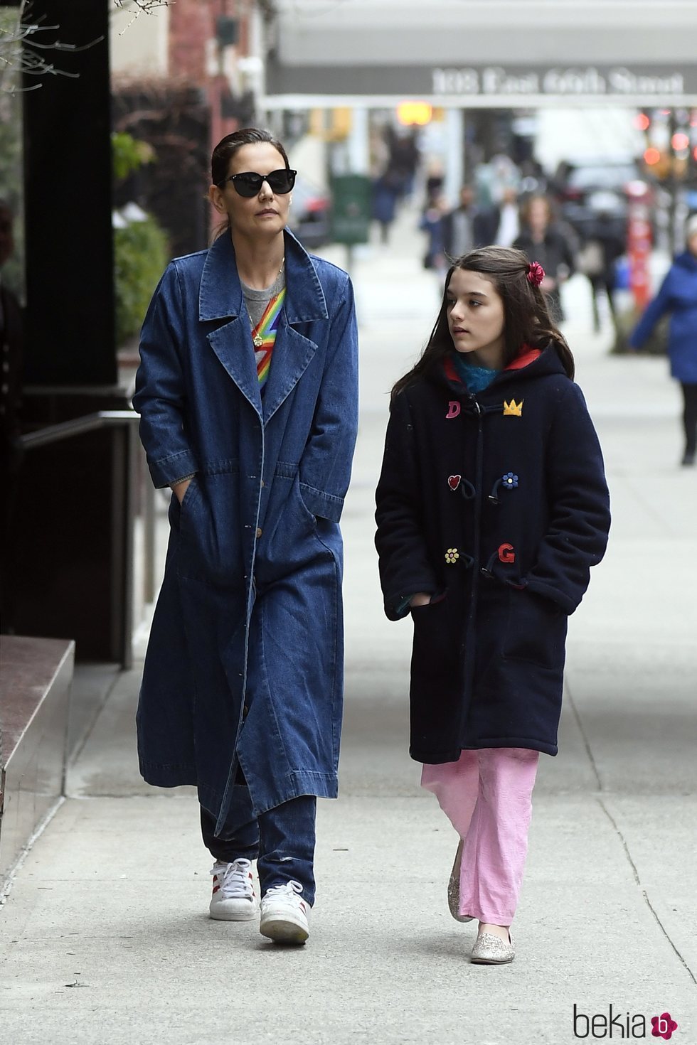 Katie Holmes y Suri Cruise por las calles de Nueva York