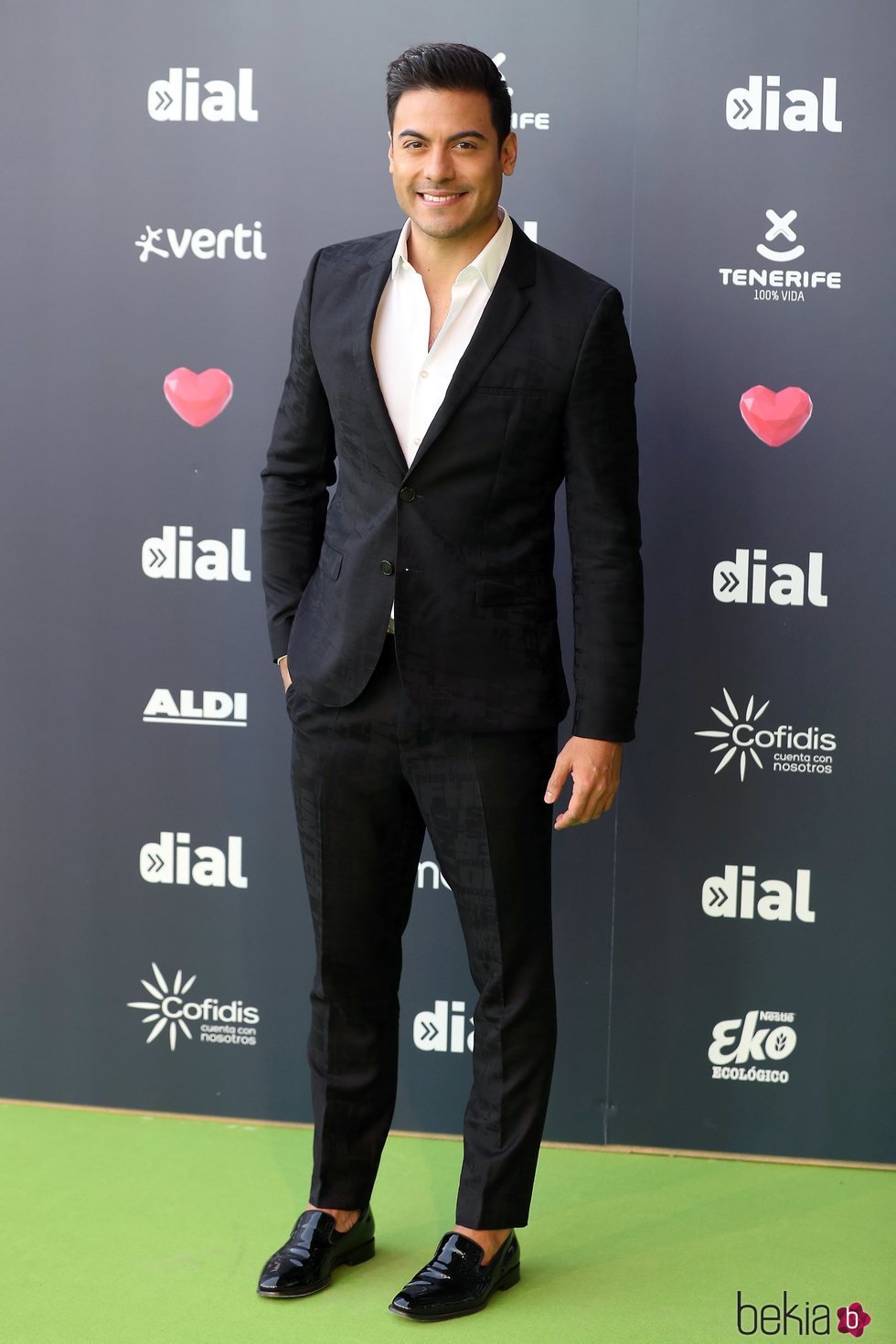 Carlos Rivera en los Premios Cadena Dial 2019 en Tenerife