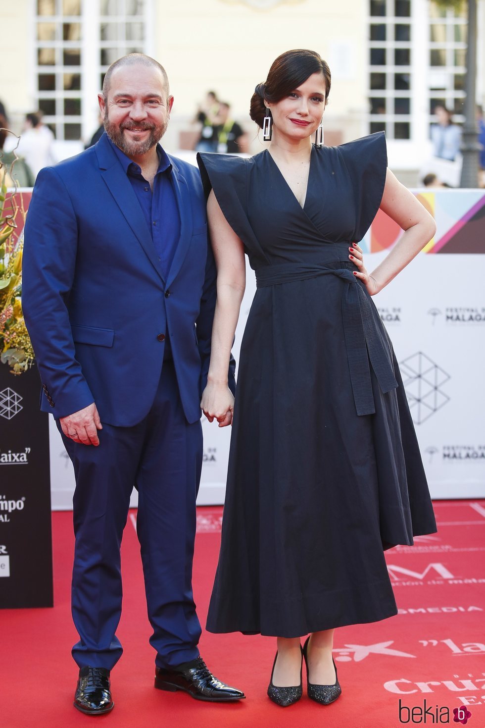 Miguel Ferrari y Prakriti Maduro en el Festival de Cine de Málaga 2019