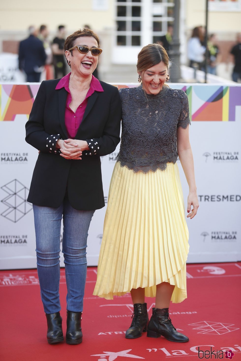 Maria Guerra y Pepa Blanes en el Festival de Cine de Málaga 2019