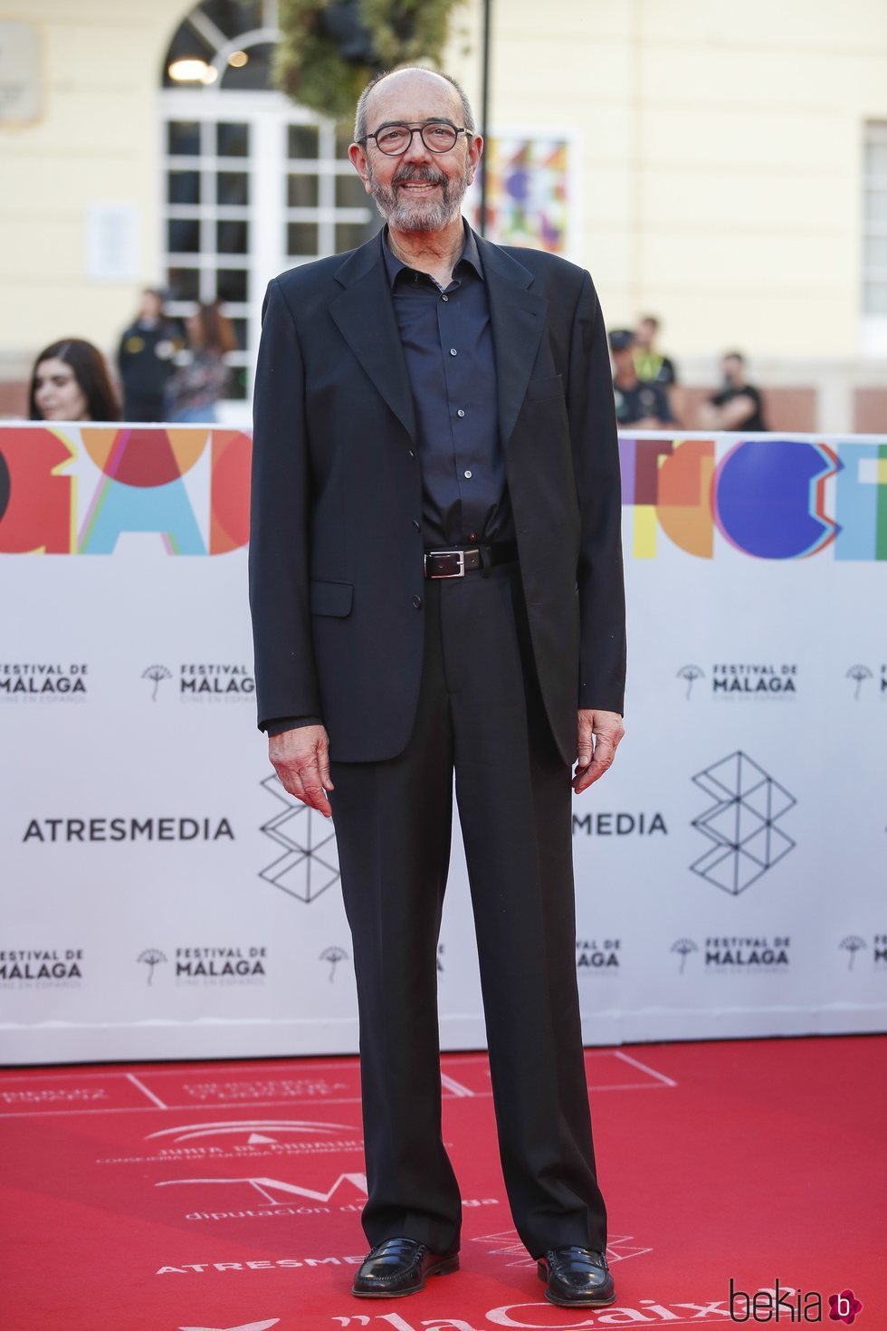 Miguel Rellan en la alfombra roja del Festival de Cine de Málaga 2019