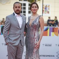 Elena Martínez en la alfombra roja del Festival de Cine de Málaga 2019