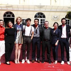 Elenco de la serie 'Instinto' en el Festival de Cine de Málaga 2019