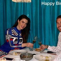 Pilar Rubio celebrando su 41 cumpleaños con una romántica cena con Sergio Ramos
