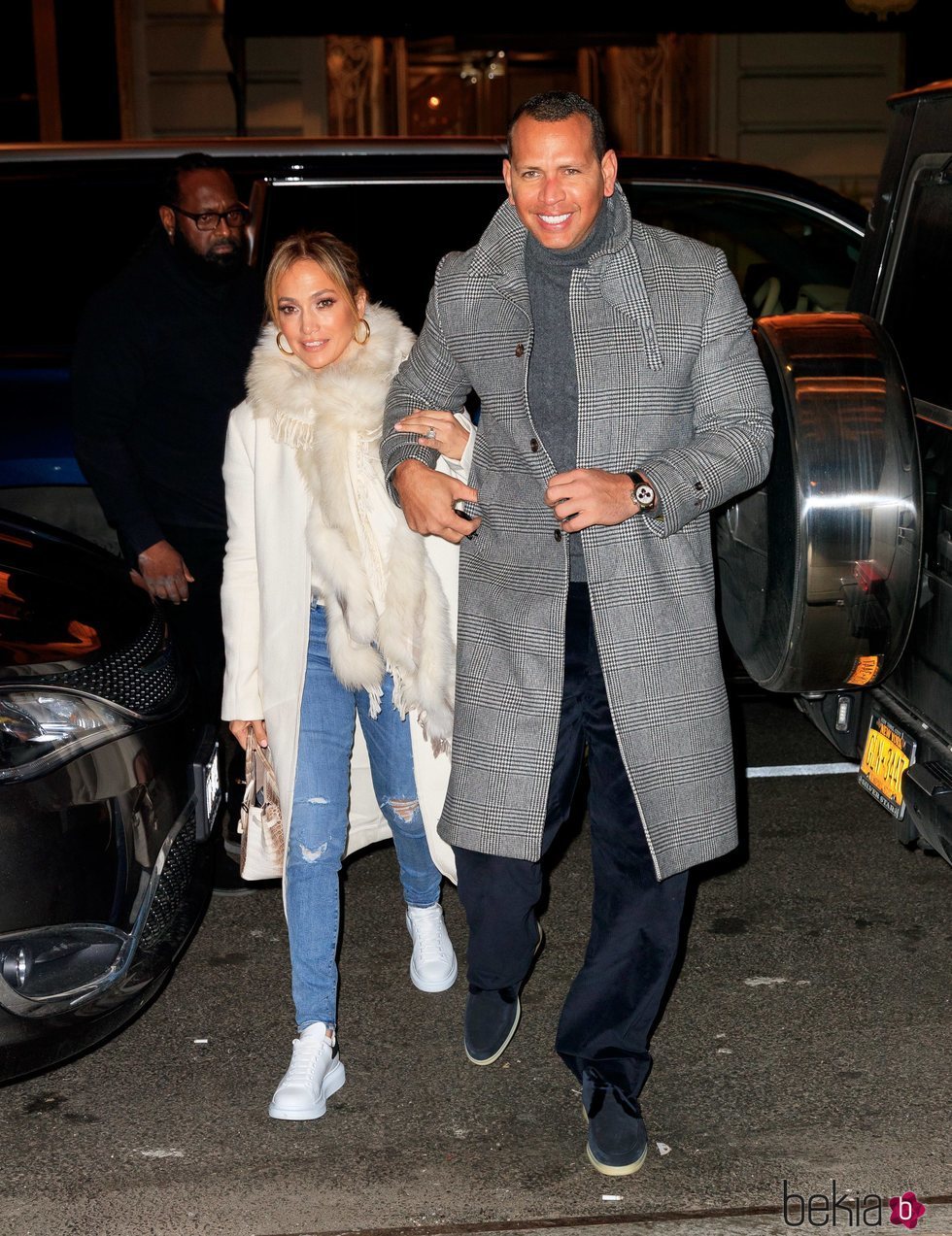 Jennifer Lopez y Alex Rodríguez paseando su amor por Nueva York tras comprometerse