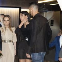 Cristiano Ronaldo y Georgina Rodríguez en la fiesta de inauguración de 'Insparya'