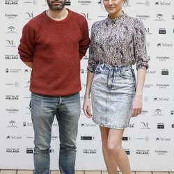 Rodrigo Sorogoyen y Marta Nieto en el Festival de Cine de Málaga 2019