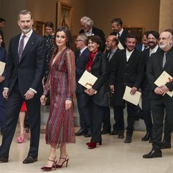 El Rey Felipe VI y la Reina Letizia clausuraron la entrega de los Premios Nacionales de Cultura 2019
