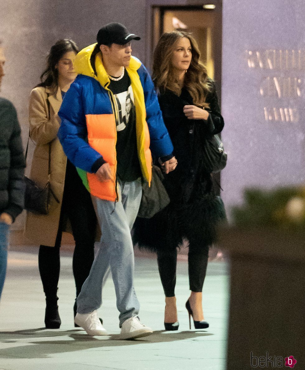 Pete Davidson y Kate Beckinsale en New York