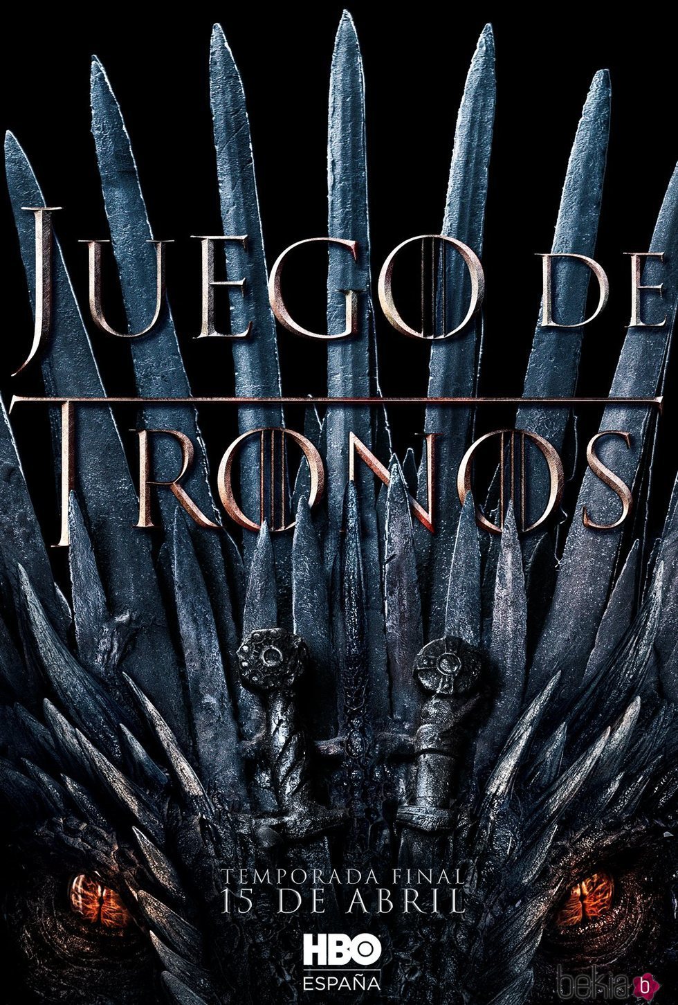 Poster definitivo de la última temporada de 'Juego de Tronos'