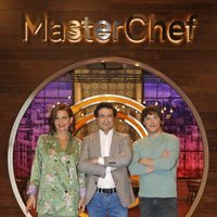 Samantha Vallejo-Nágera, Pepe Rodríguez y Jordi Cruz en la presentación de 'MasterChef 7'
