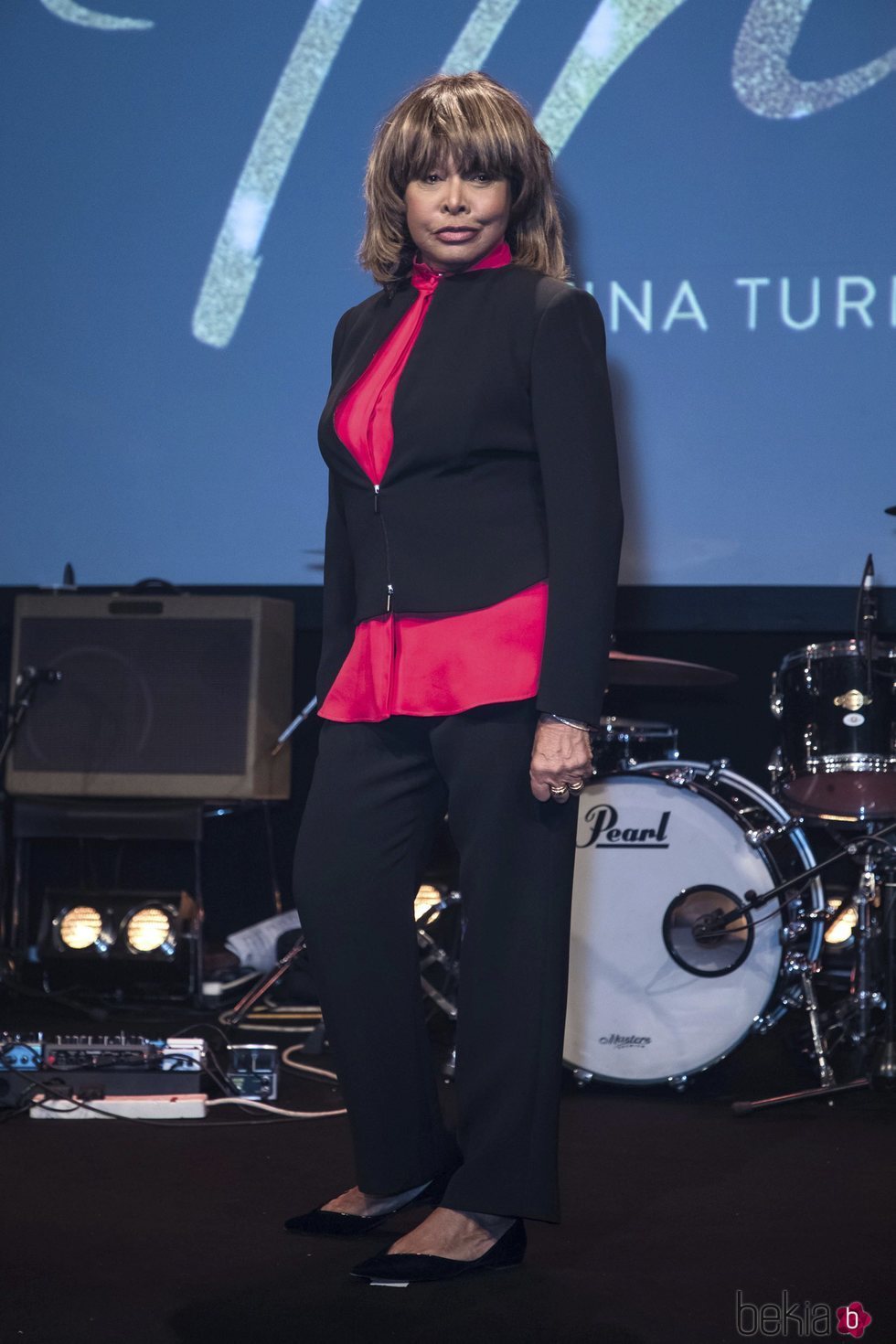 Tina Turner en la presentación del musical 'Tina'
