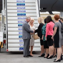 El Príncipe Carlos y la Camilla Parker llegan a Cuba