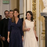 La Reina Letizia junto a la Primera Dama Juliana Awada en Buenos Aires