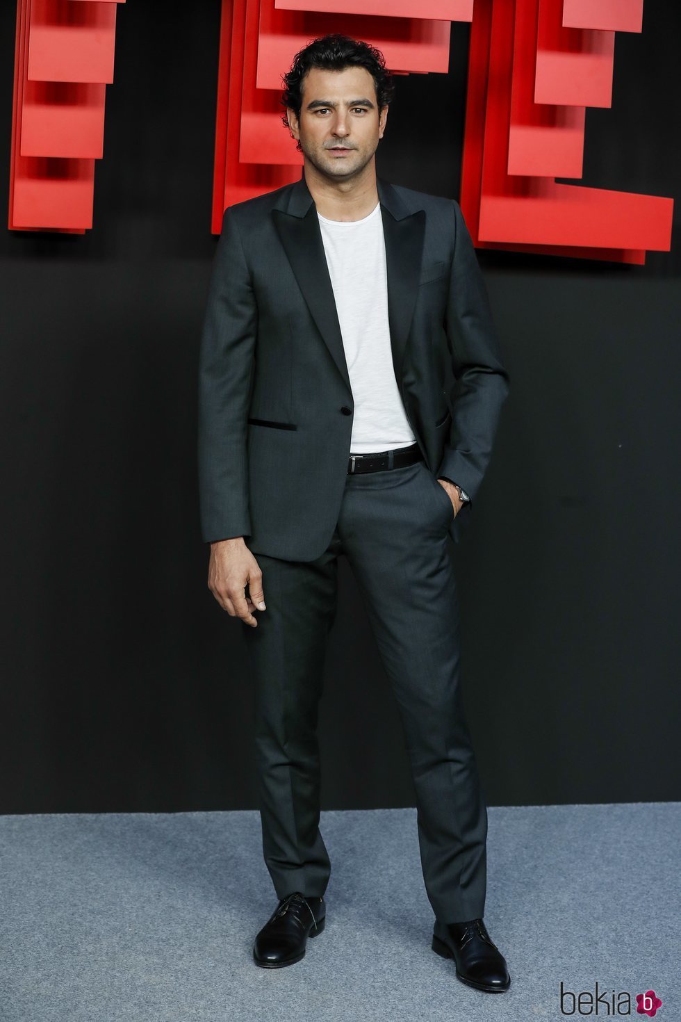 Antonio Velázquez en la presentación de la sede de Netflix en Europa