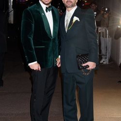 Charly DeFrancesco y Marc Jacobs en su boda