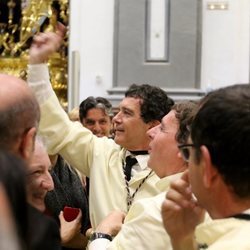 Antonio Banderas en la Semana Santa de Málaga 2019