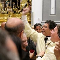 Antonio Banderas en la Semana Santa de Málaga 2019