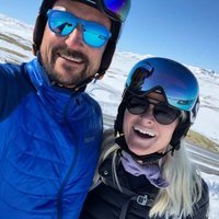 Haakon y Mette-Marit de Noruega durante sus vacaciones de Semana Santa 2019