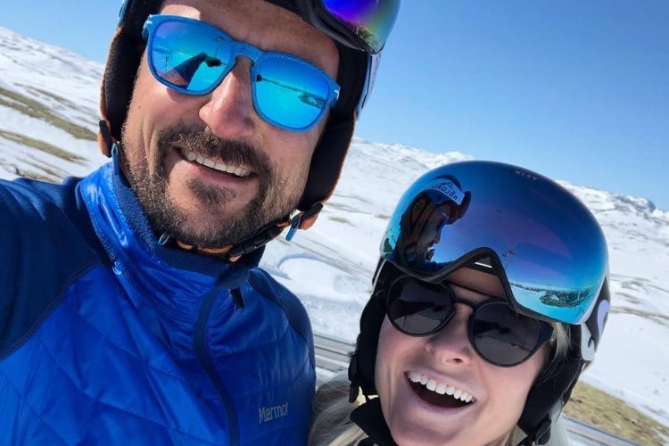 Haakon y Mette-Marit de Noruega durante sus vacaciones de Semana Santa 2019