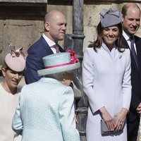 Kate Middleton, muy sonriente antes de la Misa de Pascua 2019 en Windsor
