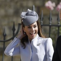 El Príncipe Guillermo y Kate Middleton, muy felices en la Misa del Domingo de Pascua 2019