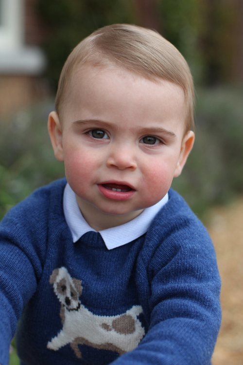 El Príncipe Luis en su primer año de vida
