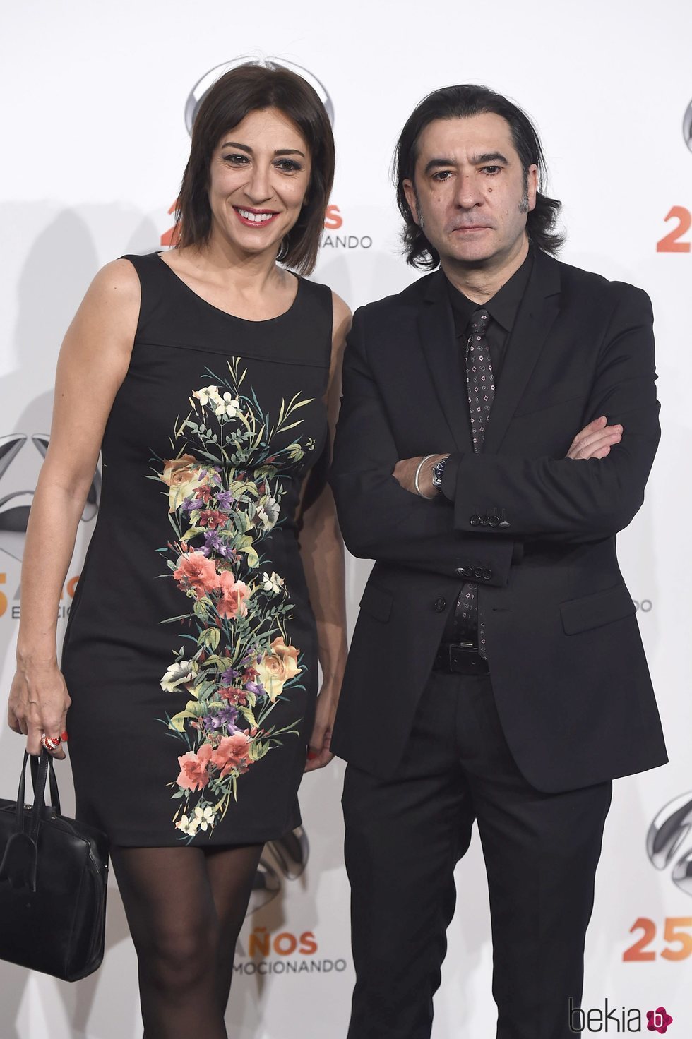 Carmen Ro y Ángel Antonio Herrera en una premiere